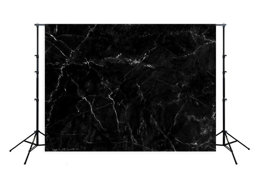 Black Marble Texture Backdrop UK for Photo Studio D109