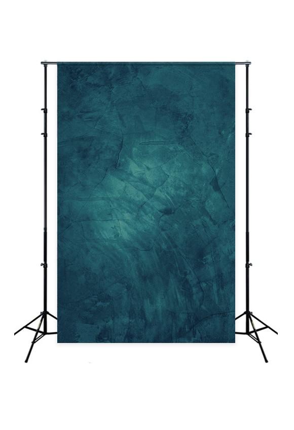 Blue Abstract Textured Portrait Photography Backdrop for Studio D183