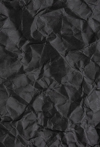 Abstarct Photo Backdrop Black Wrinkled Paper Background D187