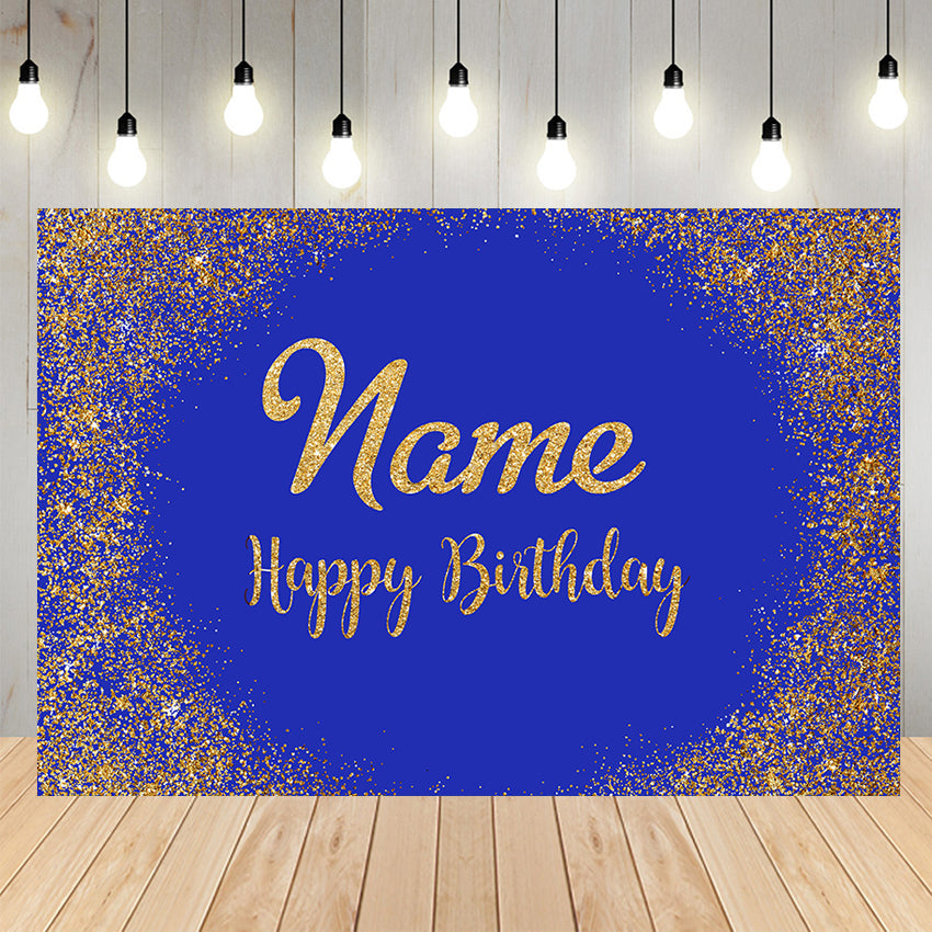 Custom Happy Birthday Party Photography Backdrop D701