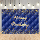 Happy Birthday Glitter Diamond Custom Backdrop D703