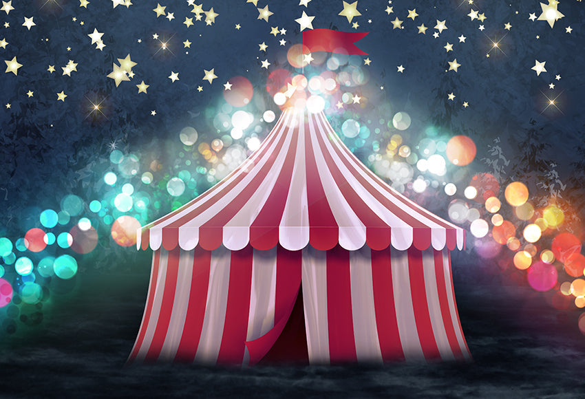 Circus Backdrop Bokeh Tent for Photography