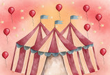 Tiny Tent Balloons Photography Backdrop