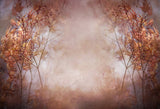 Swaying Flowers Blurry Abstract Backdrop