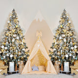 Christmas Tree Tiny Tent Photography Backdrop D984