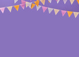 Solid Purple Halloween Children Photography Backdrop UK DBD-H19010