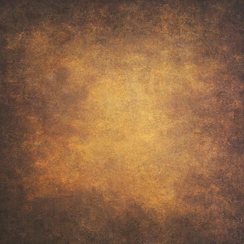 Brown Orange Art Fabric Photo Booth Backdrop  DHP-446