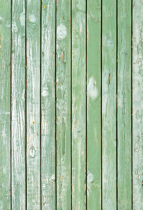 Cyan Wooden Texture Retro Photography Backdrop UK Floor-109