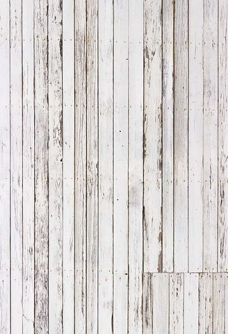 White Wooden Wall Backdrop UK Photography Floor-125