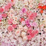 Red Flower Wall Backdrop UK for Photo Studio G-185