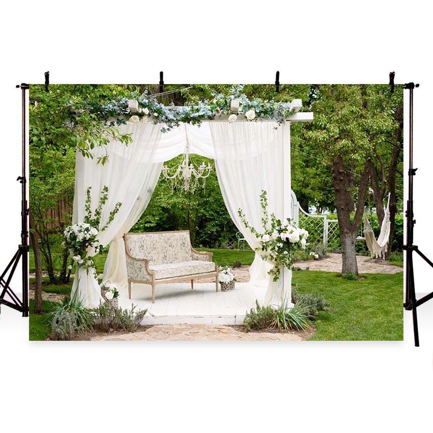 Wedding Backdrops White Background G-210