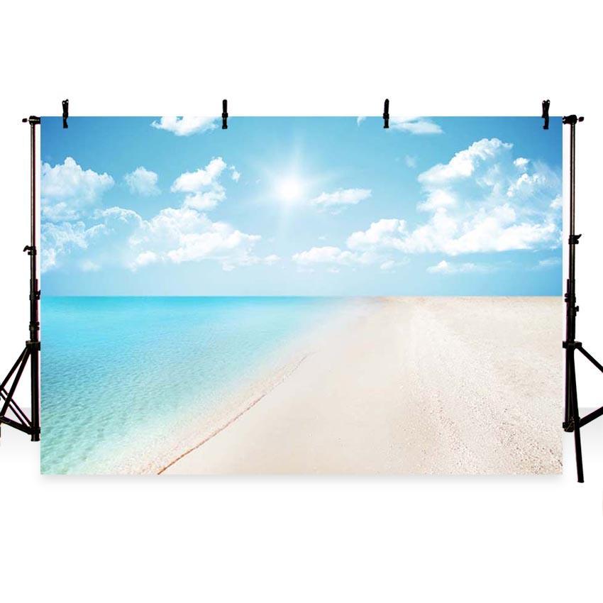 Summer Sea Beach Backdrop for Photo Shoot G-227