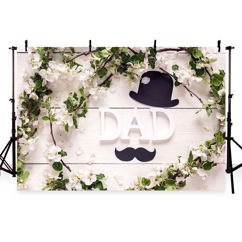 Father's Day Backgrounds Flowers Backdrop G-340