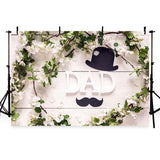 Father's Day Backgrounds Flowers Backdrop G-340