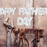Father's Day Background Wood Backdrop UK G-388