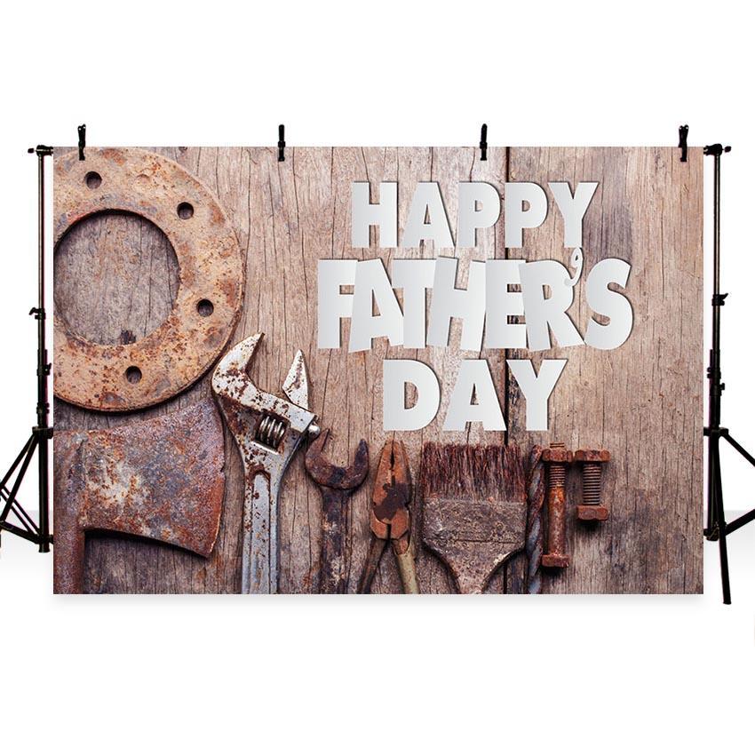Father's Day Backgrounds Wood Backdrops G-403