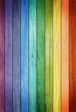 Rainbow Wood Backdrop UK for Party Photography G-411