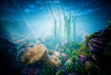 Undersea World Coral Photo Booth Backdrop GA-48