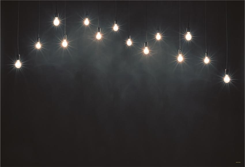 Lights Black Background Photo Studio Backdrop GC-124