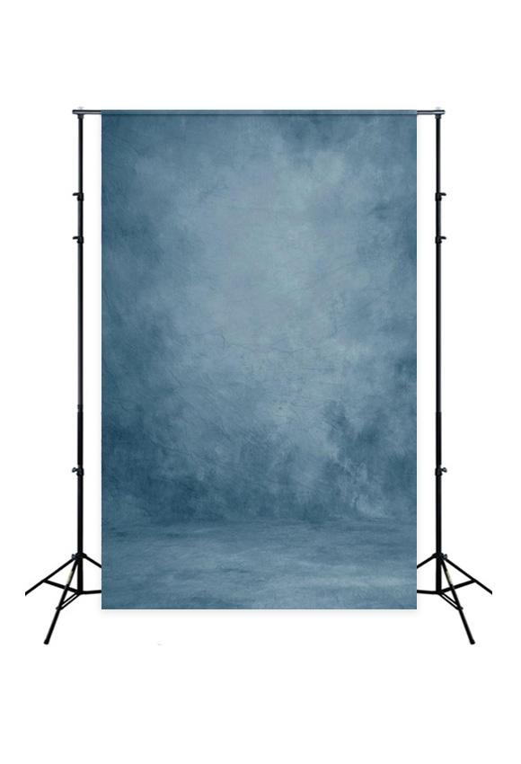 Blue Abstract Texture Portrait Photography Backdrop GC-151