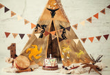 Tent backdrop UK Halloween backdrop UK for Baby Photography GX-1027
