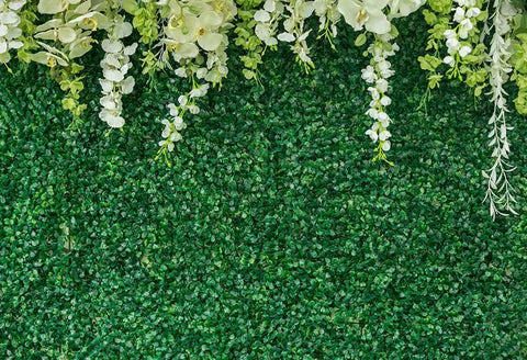 Floral Wall backdrop UK Green Background for Photography GX-1034