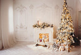 Christmas Interior Decoration White backdrop UK for Photography GX-1083