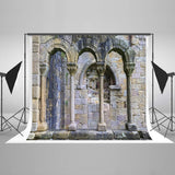 Mystical Stone Arch  Backdrop for Photo Booths HJ03186