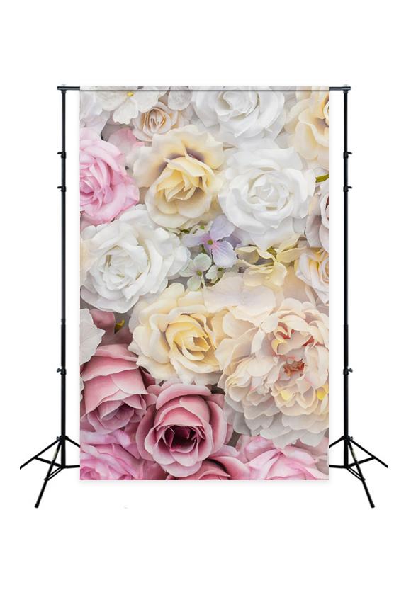 Flower Wall backdrop UK for Photography J04082