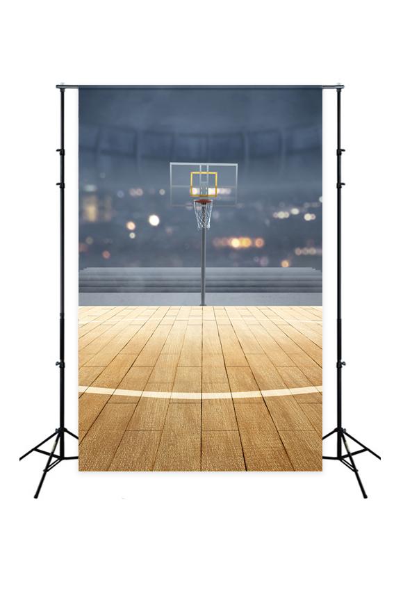 Basketball Court Indoor Photography Sports Club Studio Photo Backdrop J04311