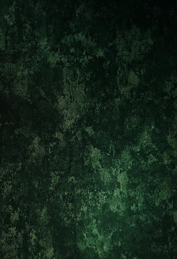 Deep Green Black Spot Abstract Backdrop UK LM-01389