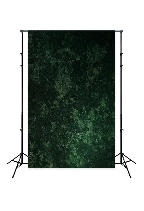 Deep Green Black Spot Abstract Backdrop UK LM-01389