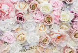 Printed Flower Wall backdrop UK for Photo Booth LM-H00112