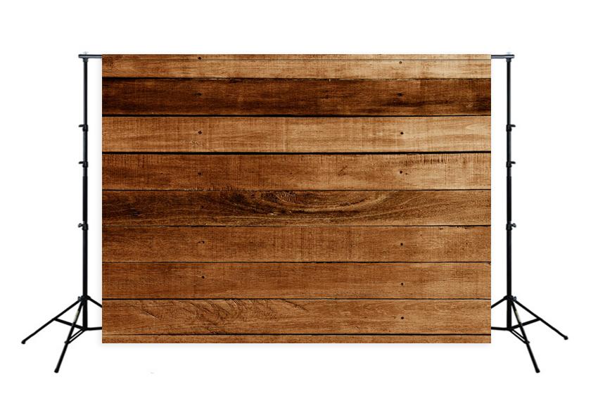 Retro Wooden Texture Photo Booth  Backdrop UK LM-H00201