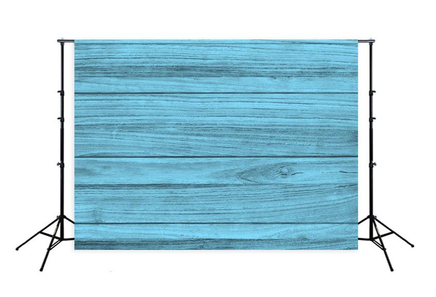 Blue Wood backdrop UK for Photography LM-H00219