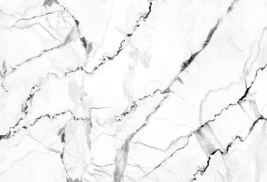 Natural White Marble Texture Photo Booth Backdrop UK M019