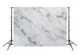 White Grey Marble Texture Backdrop for Photography M038