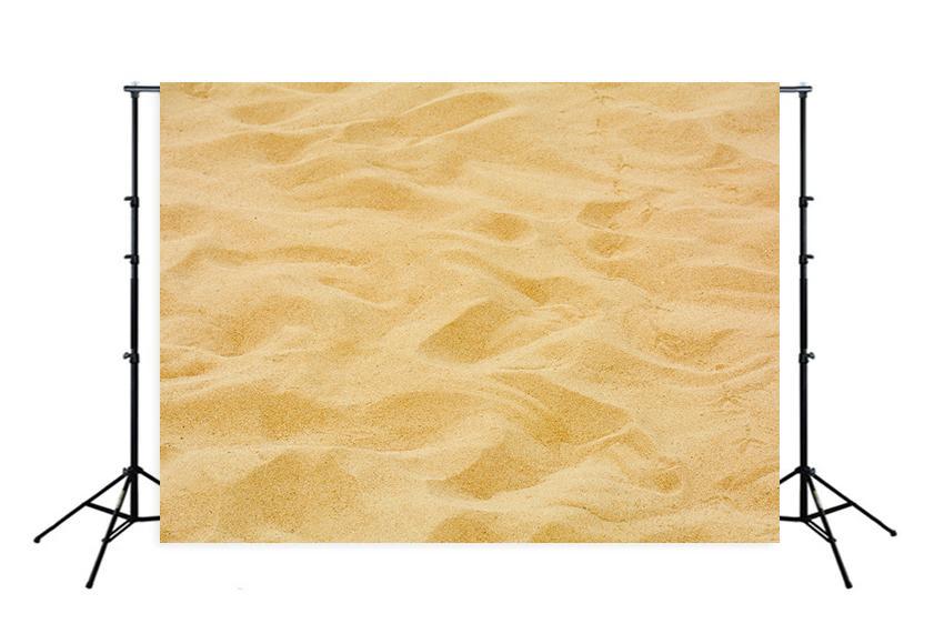 Yellow Beach Sand Texture Backdrop for Photography M224