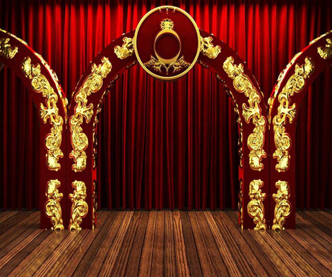 Red Carpet &amp; Stage Backdrop