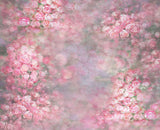 Pink Roses Background Floral backdrop UK for Photography NB-027