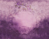 Floral backdrop UK Dreamy Purple backdrop UK for Photography NB-030