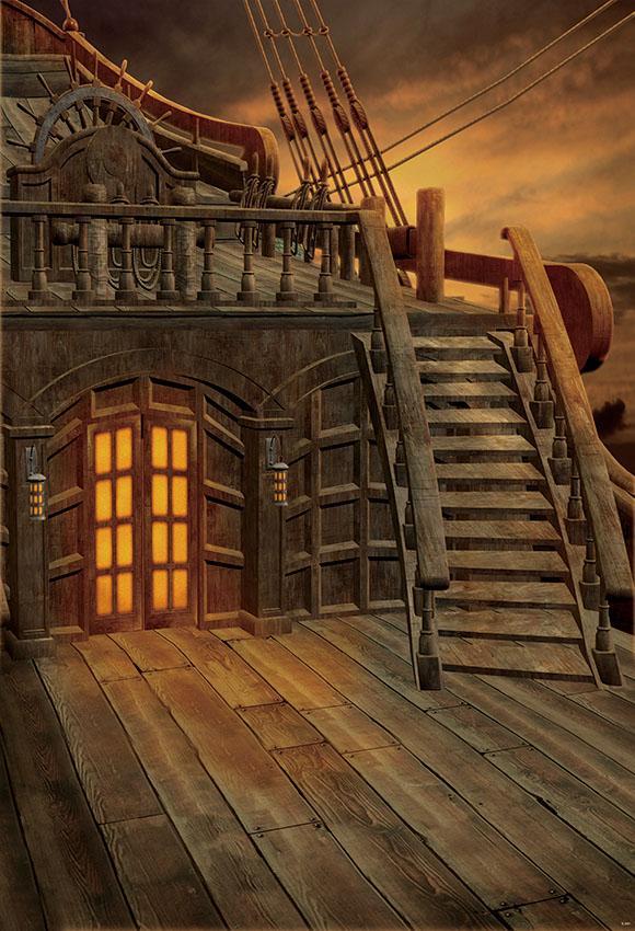 Staircase Backdrops Sailing Backdrops S-2661