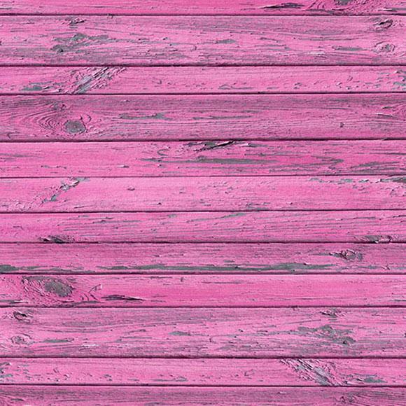 Retro Pink Wood Decor Backdrop UK for Pictures S-2940