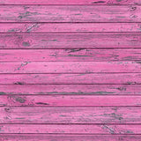 Retro Pink Wood Decor Backdrop UK for Pictures S-2940