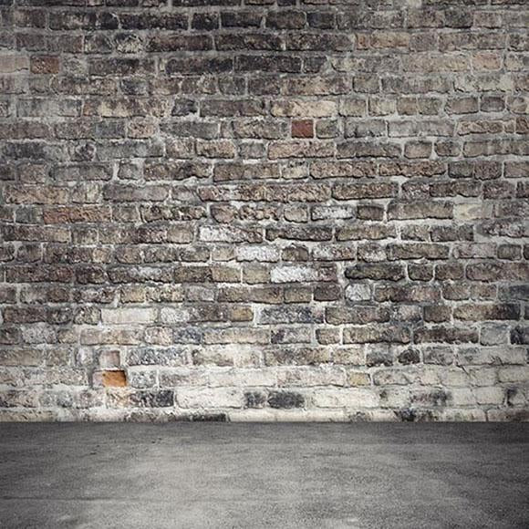 Black Brick Backdrops Digital For Photography