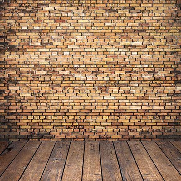 Old Brown Brick Wall backdrop UK Photography Backgrounds  S-2969