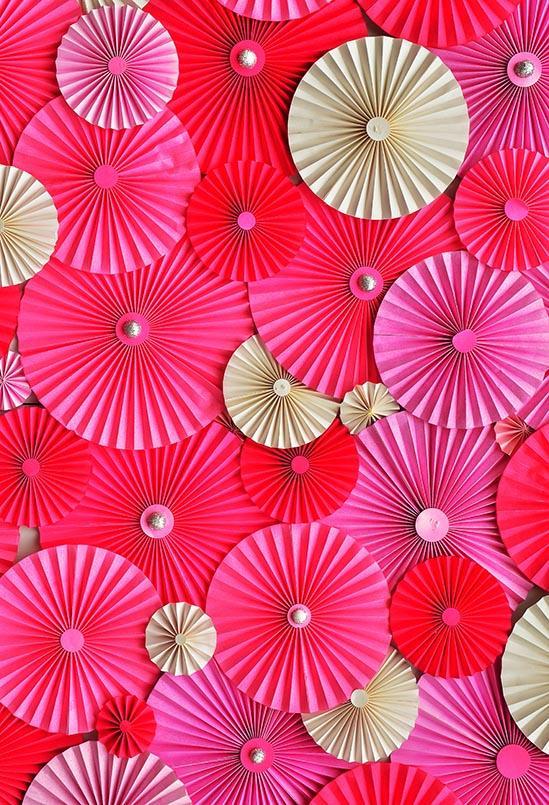 Polka Dot Printed Backdrops Paper Background Pink Backdrops S-3168