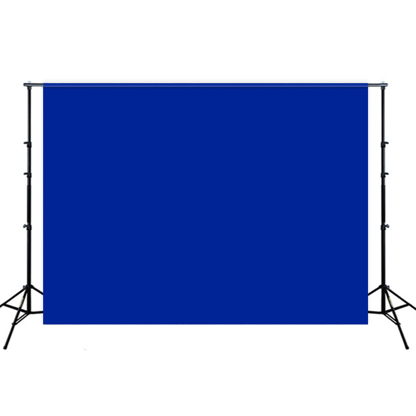 Royal Blue Solid Color Portrait Photography backdrop UK S10