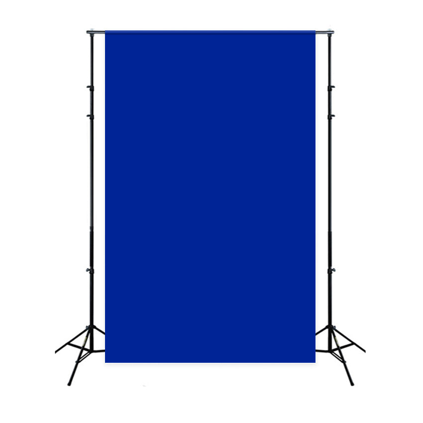 Royal Blue Solid Color Portrait Photography backdrop UK S10