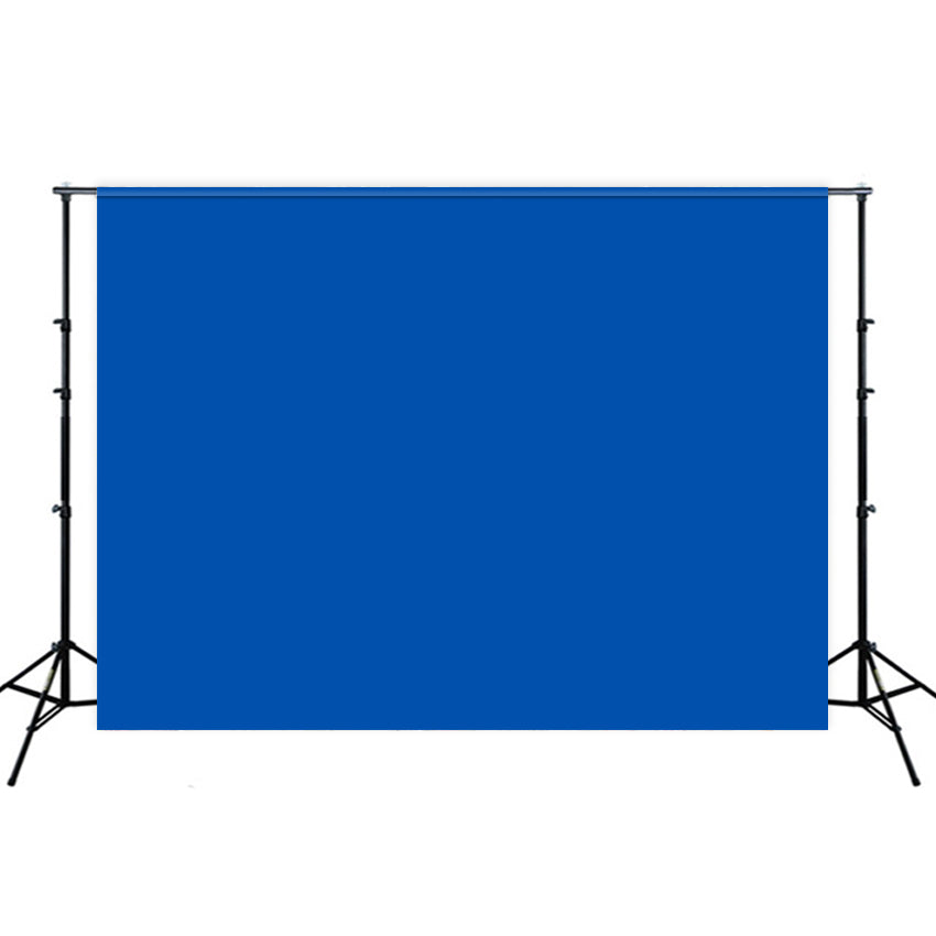 Blue Solid Color Studio Photography backdrop UK  S11